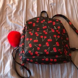 mini cherry backpack
